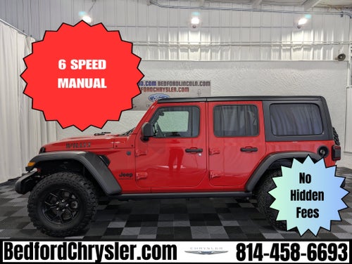 2025 Jeep Wrangler 4-Door Willys 4x4