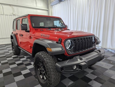 2025 Jeep Wrangler 4-Door Willys 4x4