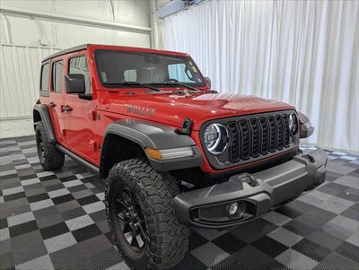 2025 Jeep Wrangler 4-Door Willys 4x4
