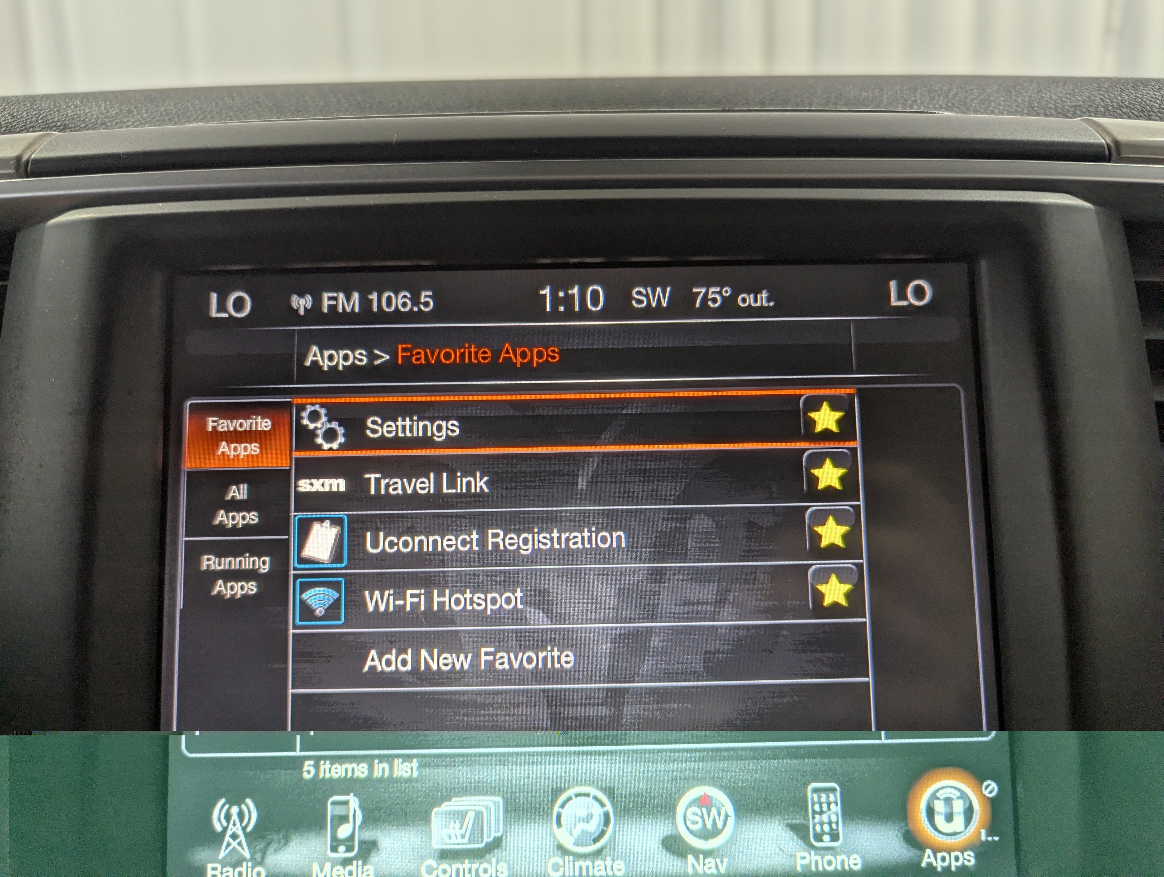 2015 RAM 1500 Outdoorsman