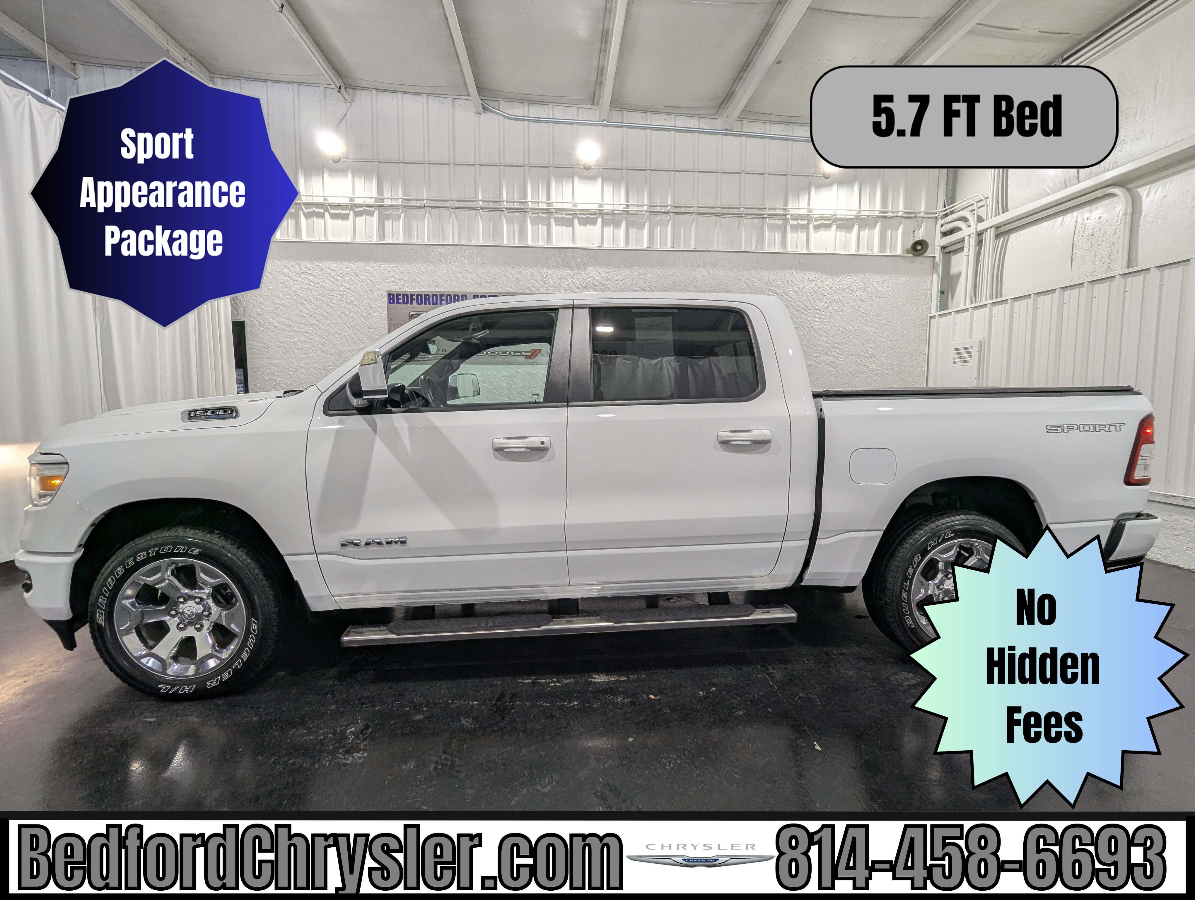 2022 RAM 1500 Big Horn Crew Cab 4x4 5'7' Box