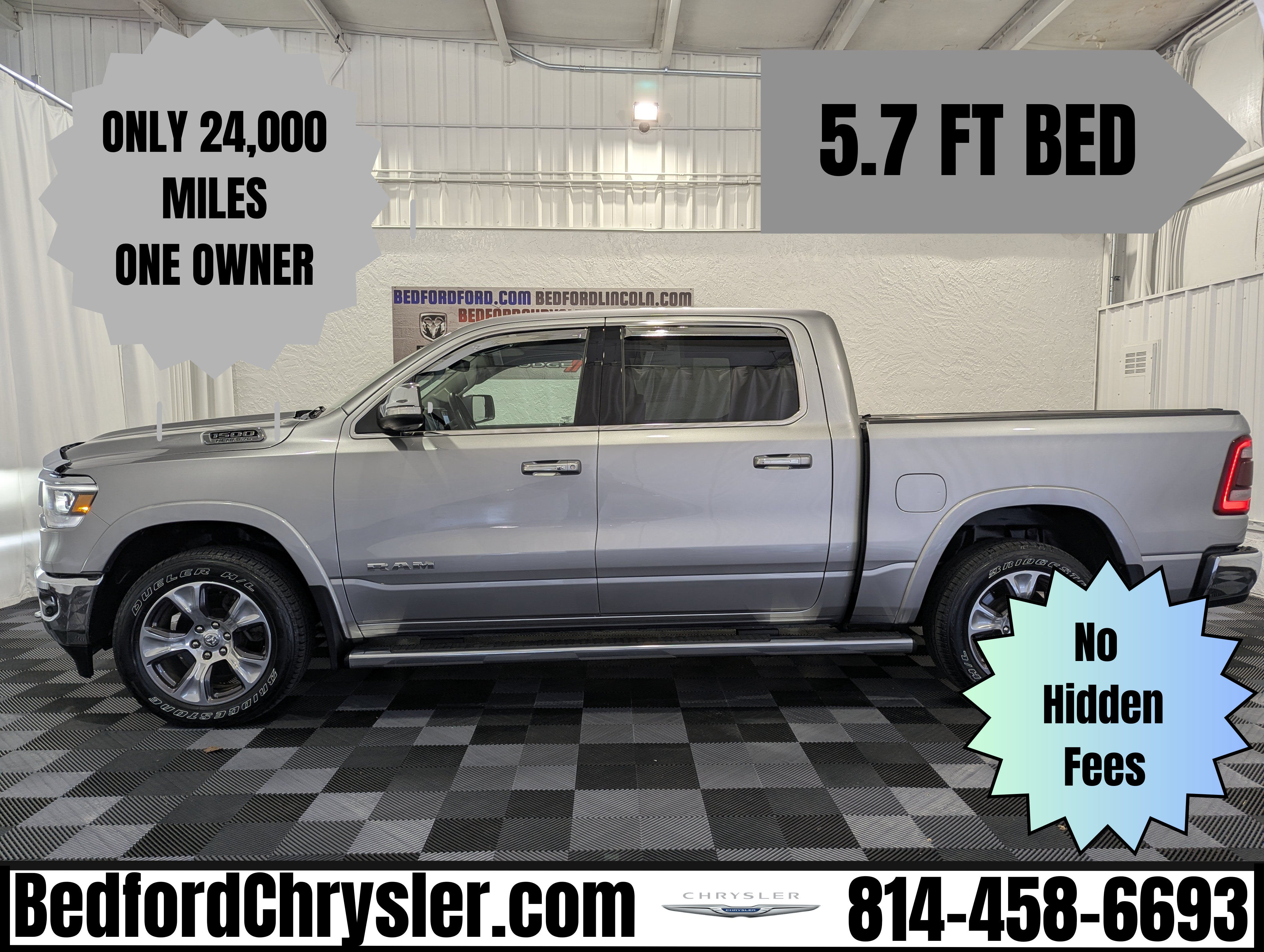 2022 RAM 1500 Laramie Crew Cab 4x4 5'7' Box